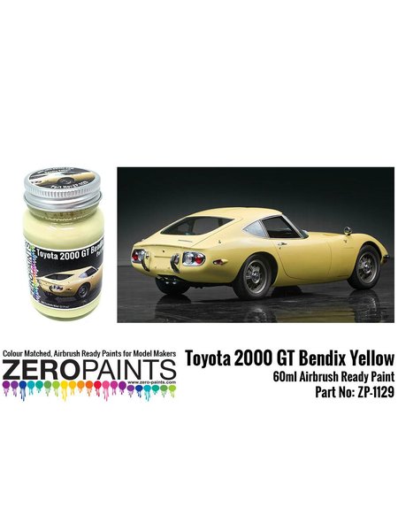 Zero Paints ZP-1129-BENDIX: Paint for airbrush Toyota 2000GT